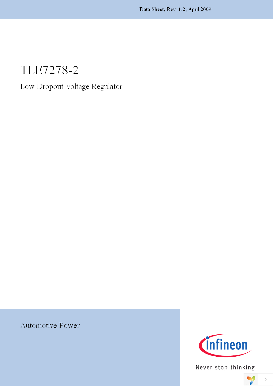 TLE7278-2G V33 Page 1